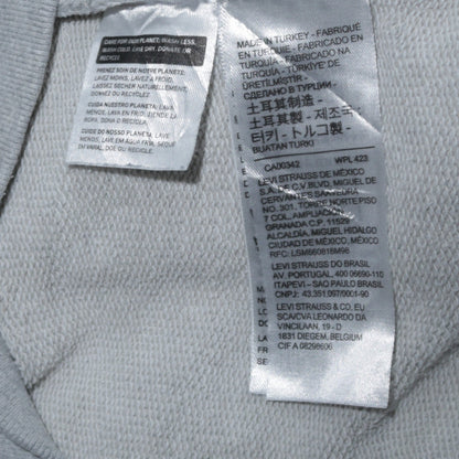 Mens UK Size 2XL Levi's Grey Pullover Hoodie
