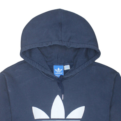 Mens UK Size L adidas Blue Pullover Hoodie
