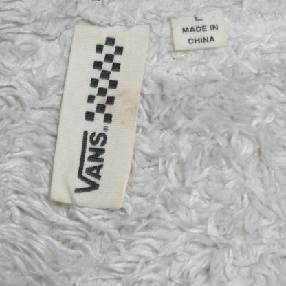 Womens UK Size M VANS Grey Full Zip Hoodie