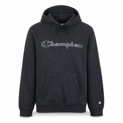 Mens UK Size M Champion Black Pullover Hoodie