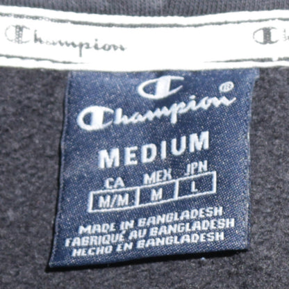 Mens UK Size M Champion Black Pullover Hoodie
