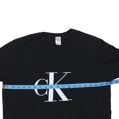 Mens UK Size L Calvin Klein Black  T-Shirt