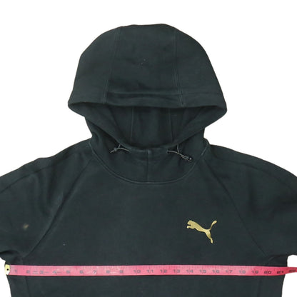 Mens UK Size L PUMA Black Pullover Hoodie