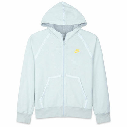Mens UK Size L Nike Grey Full Zip Hoodie
