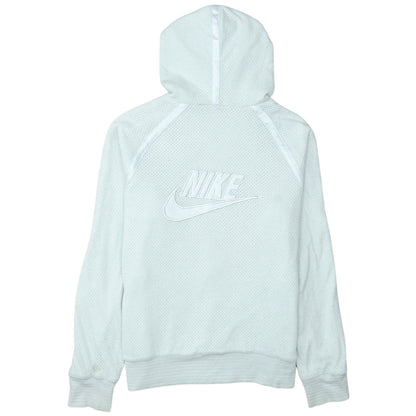 Mens UK Size L Nike Grey Full Zip Hoodie
