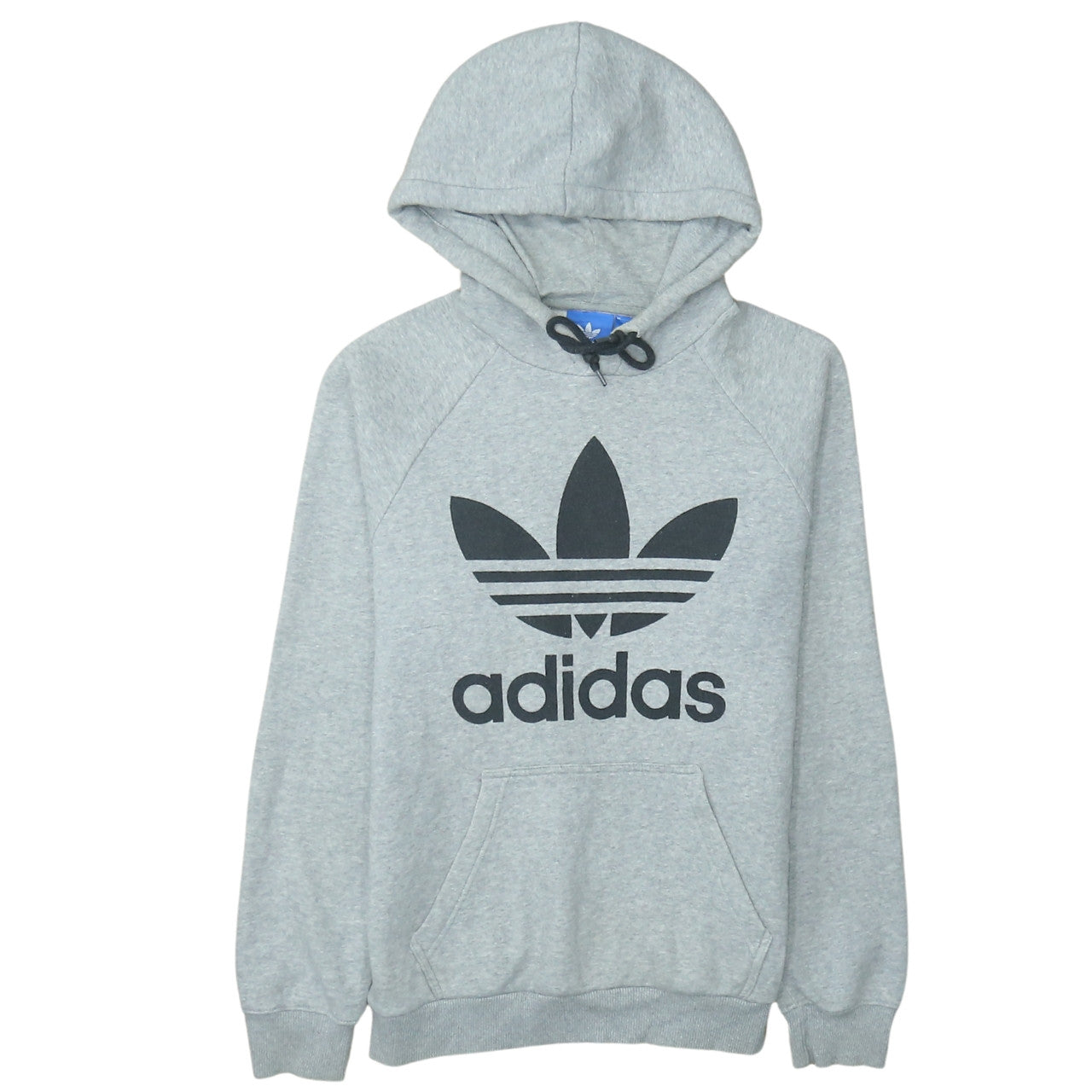 Mens UK Size S adidas Grey Pullover Hoodie