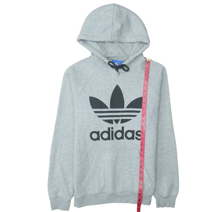 Mens UK Size S adidas Grey Pullover Hoodie