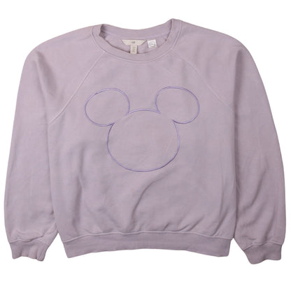 Womens UK Size S H&M Purple Pullover Sweatshirt