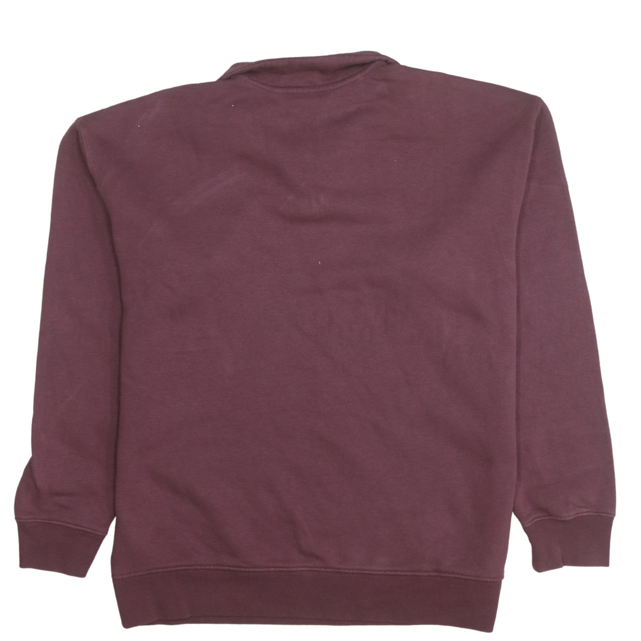 Womens UK Size 10 adidas Brown Henley Sweatshirt