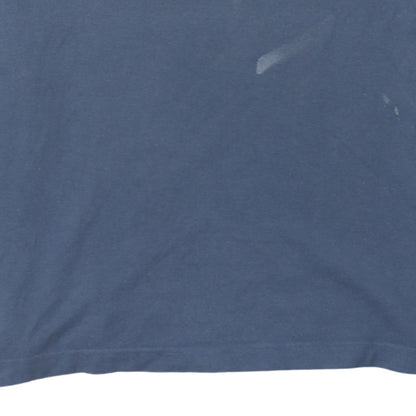 Tommy Hilfiger Men's Blue Slim Fit Cotton Polo Shirt XL