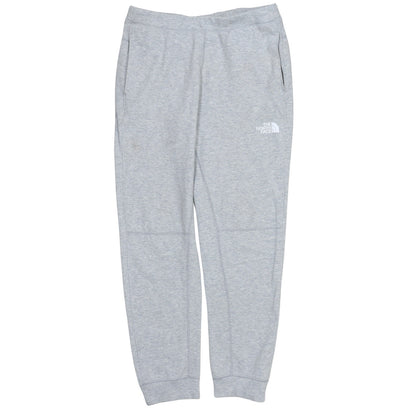 The North Face Boys Grey XL Jogger Sweatpants Elastic Waist Cotton Blend