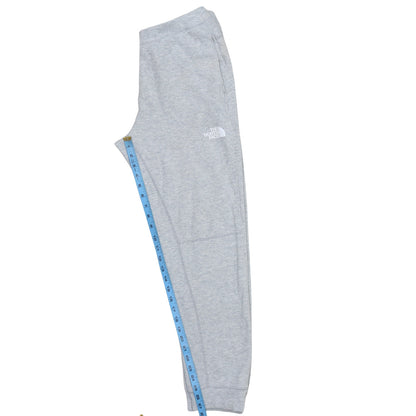 The North Face Boys Grey XL Jogger Sweatpants Elastic Waist Cotton Blend
