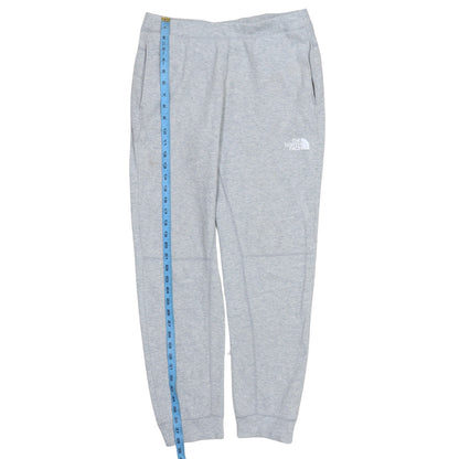 The North Face Boys Grey XL Jogger Sweatpants Elastic Waist Cotton Blend