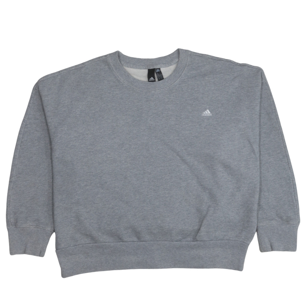 Womens UK Size XL adidas Grey Pullover Sweatshirt