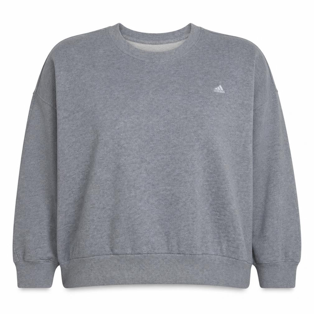 Womens UK Size XL adidas Grey Pullover Sweatshirt