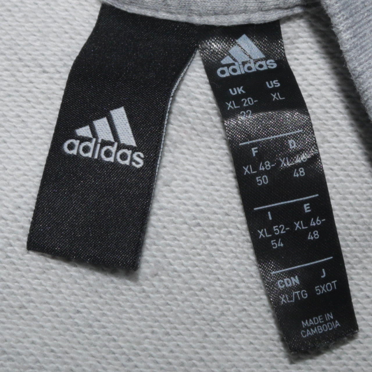 Womens UK Size XL adidas Grey Pullover Sweatshirt