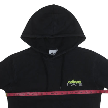 Mens UK Size S adidas Black Pullover Hoodie