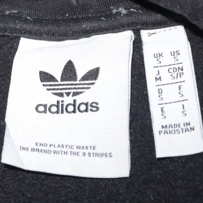 Mens UK Size S adidas Black Pullover Hoodie