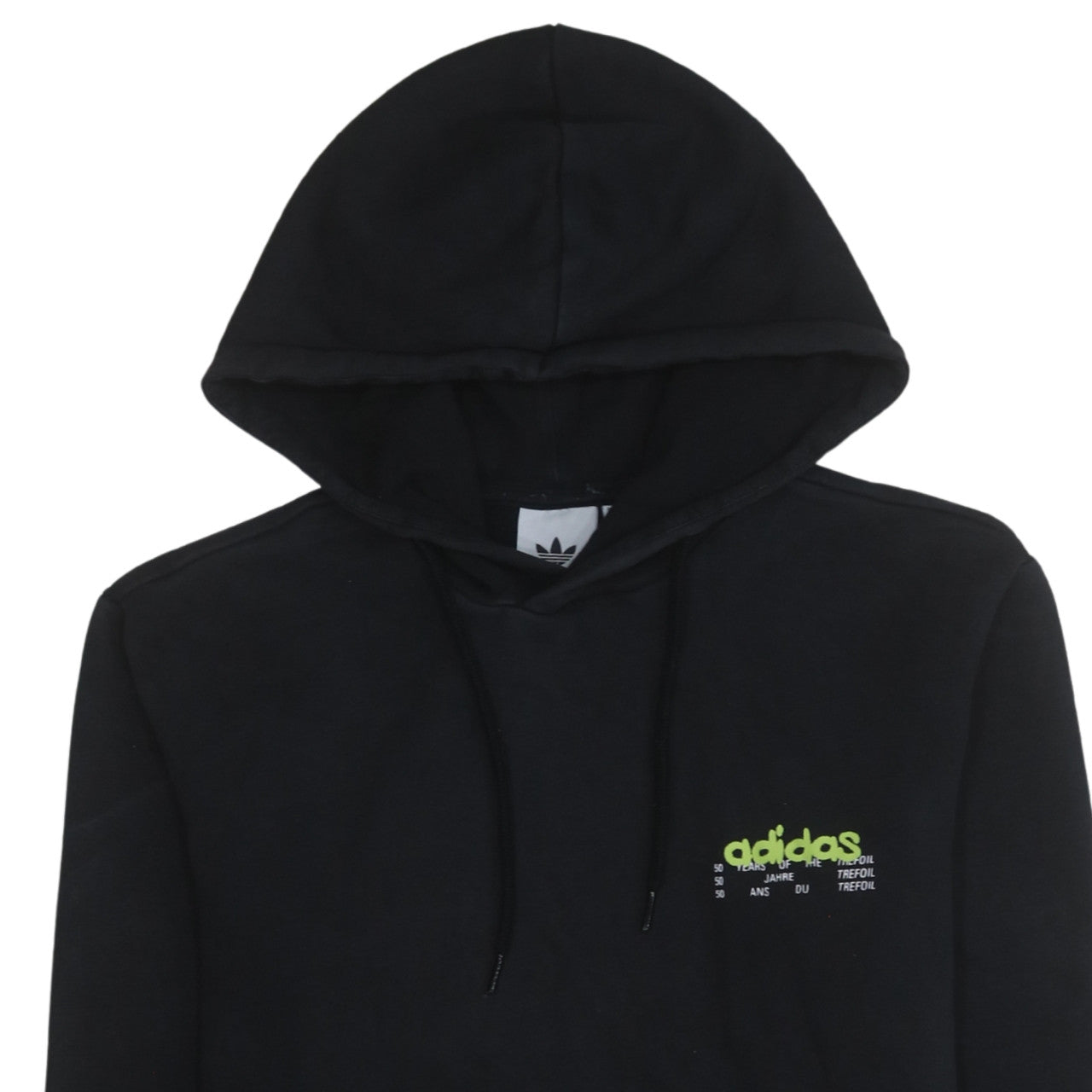 Mens UK Size S adidas Black Pullover Hoodie