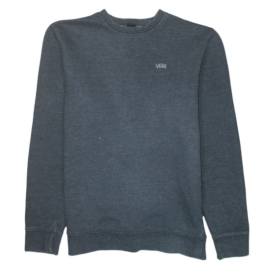 Mens UK Size M VANS Grey Pullover Sweatshirt