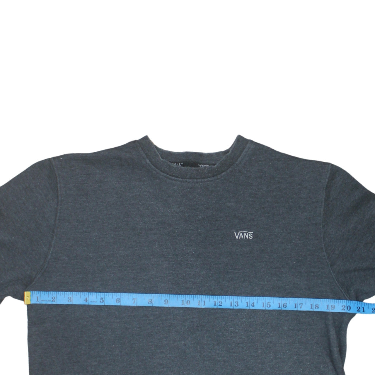 Mens UK Size M VANS Grey Pullover Sweatshirt
