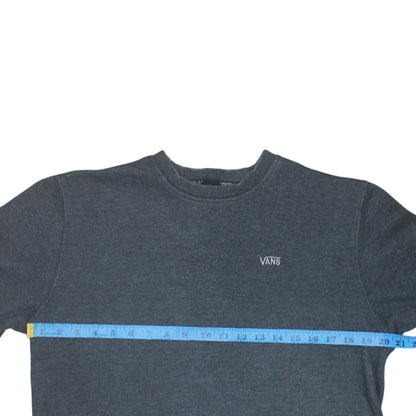 Mens UK Size M VANS Grey Pullover Sweatshirt