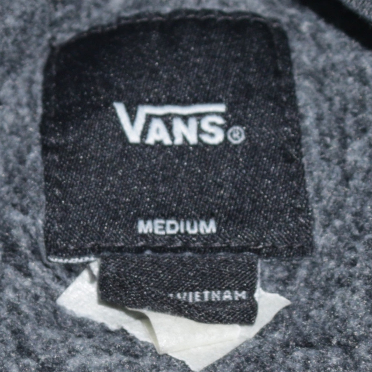 Mens UK Size M VANS Grey Pullover Sweatshirt