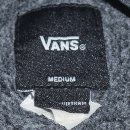 Mens UK Size M VANS Grey Pullover Sweatshirt