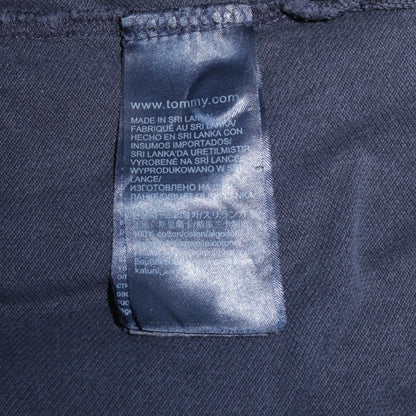 Tommy Hilfiger Men's Navy Blue Regular Fit Cotton Polo Shirt XL