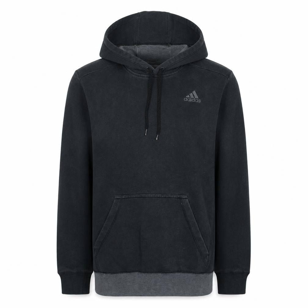 Mens UK Size S adidas Black Pullover Hoodie