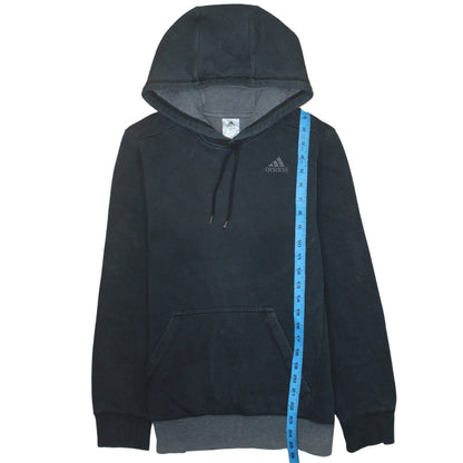 Mens UK Size S adidas Black Pullover Hoodie