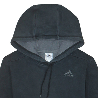 Mens UK Size S adidas Black Pullover Hoodie