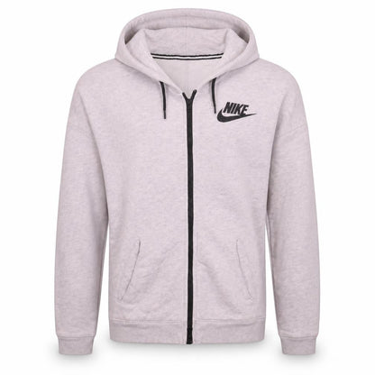 Mens UK Size S Nike Beige Full Zip Hoodie