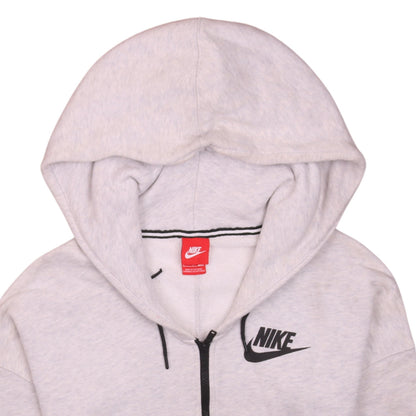 Mens UK Size S Nike Beige Full Zip Hoodie