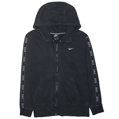 Mens UK Size L Nike Black Full Zip Hoodie