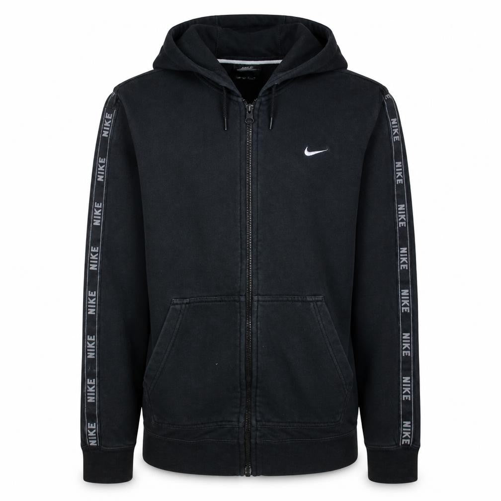 Mens UK Size L Nike Black Full Zip Hoodie