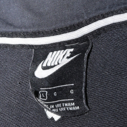 Mens UK Size L Nike Black Full Zip Hoodie