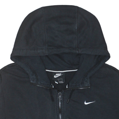 Mens UK Size L Nike Black Full Zip Hoodie