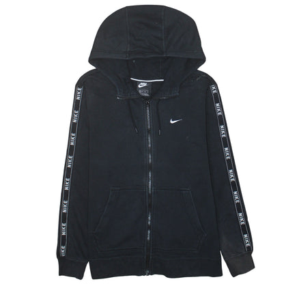 Mens UK Size XS Nike Black Full Zip Hoodie