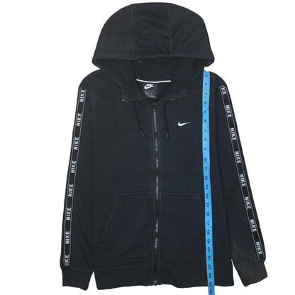 Mens UK Size XS Nike Black Full Zip Hoodie