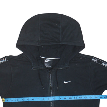 Mens UK Size XS Nike Black Full Zip Hoodie