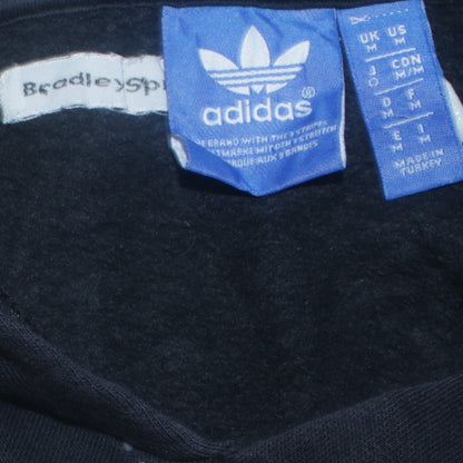 Mens UK Size M adidas Black Pullover Hoodie