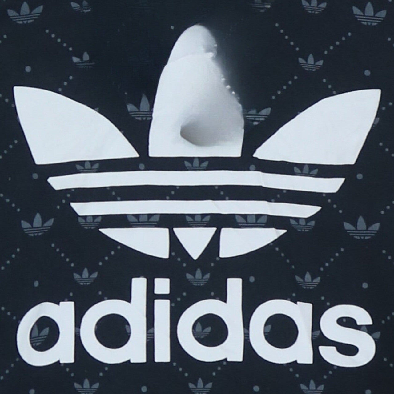 Mens UK Size M adidas Black Pullover Hoodie