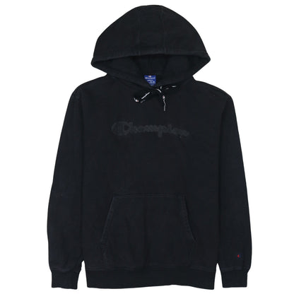 Mens UK Size S Champion Black Pullover Hoodie