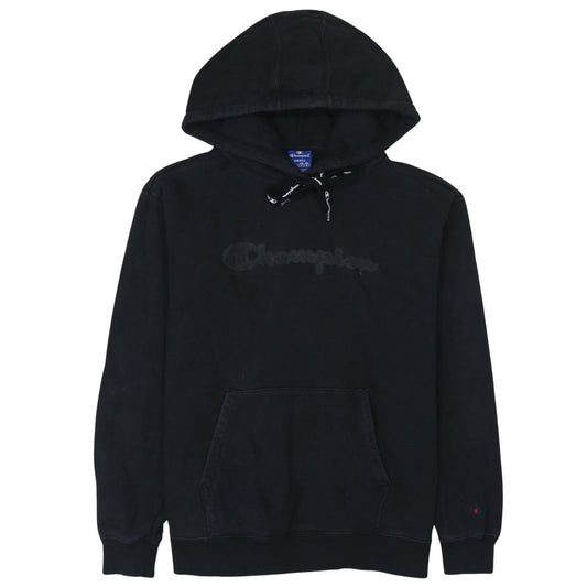 Mens UK Size S Champion Black Pullover Hoodie