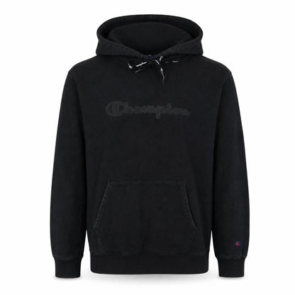 Mens UK Size S Champion Black Pullover Hoodie
