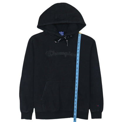 Mens UK Size S Champion Black Pullover Hoodie