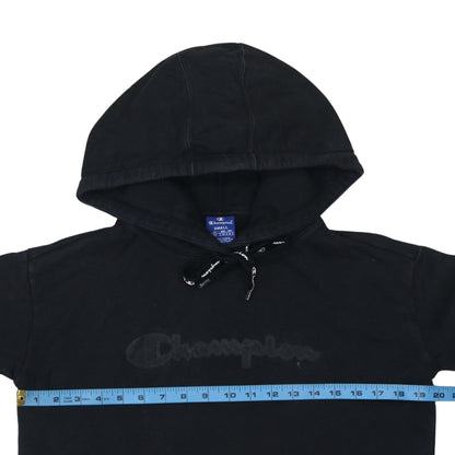 Mens UK Size S Champion Black Pullover Hoodie