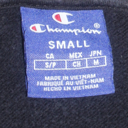 Mens UK Size S Champion Black Pullover Hoodie