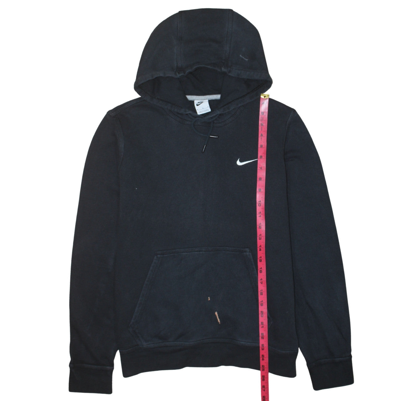Mens UK Size M Nike Black Pullover Hoodie